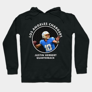 JUSTIN HERBERT - QB - LOS ANGELES CHARGERS Hoodie